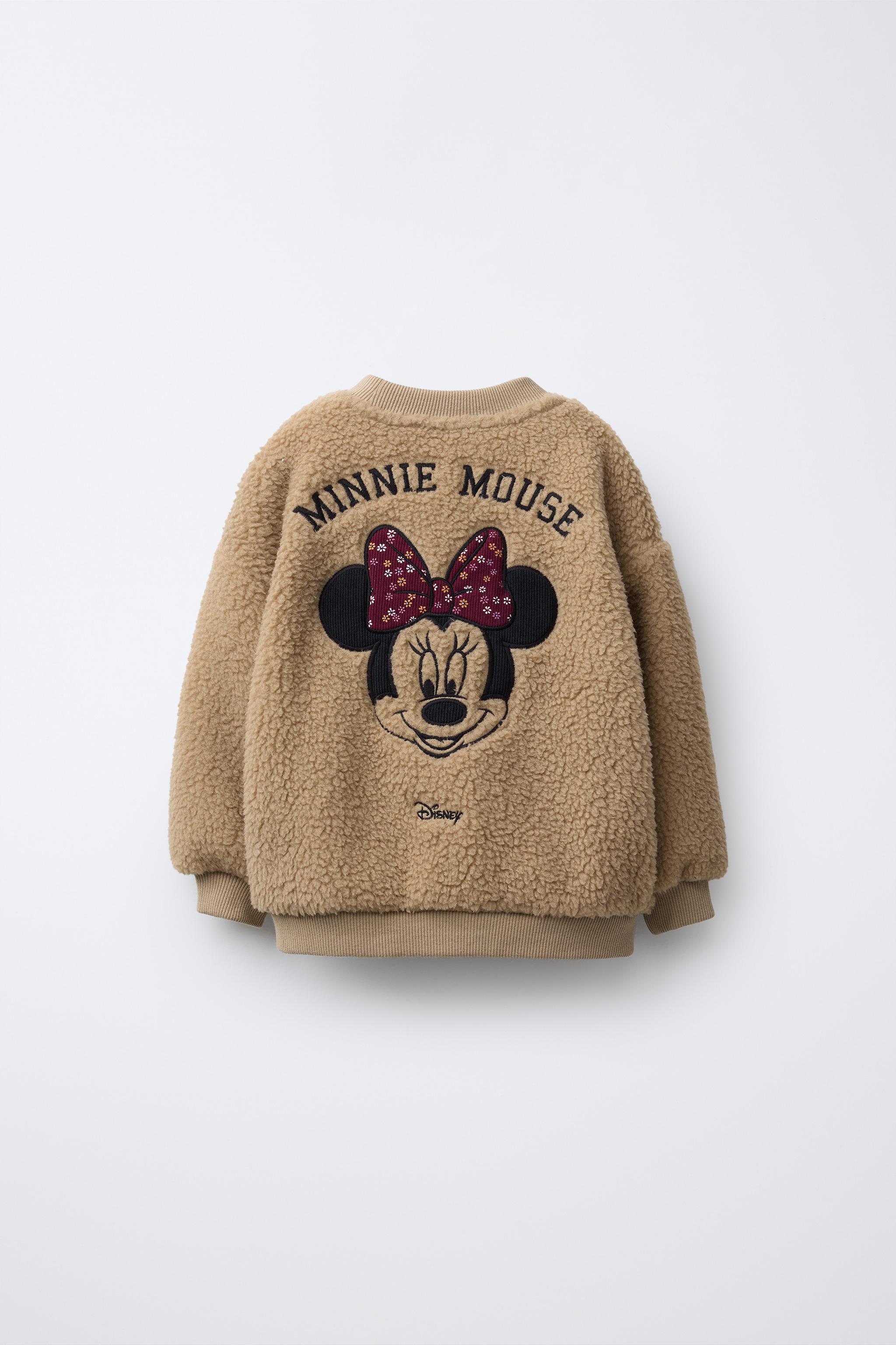 MINNIE MOUSE © DISNEY EMBROIDERED FLEECE SWEATSHIRT